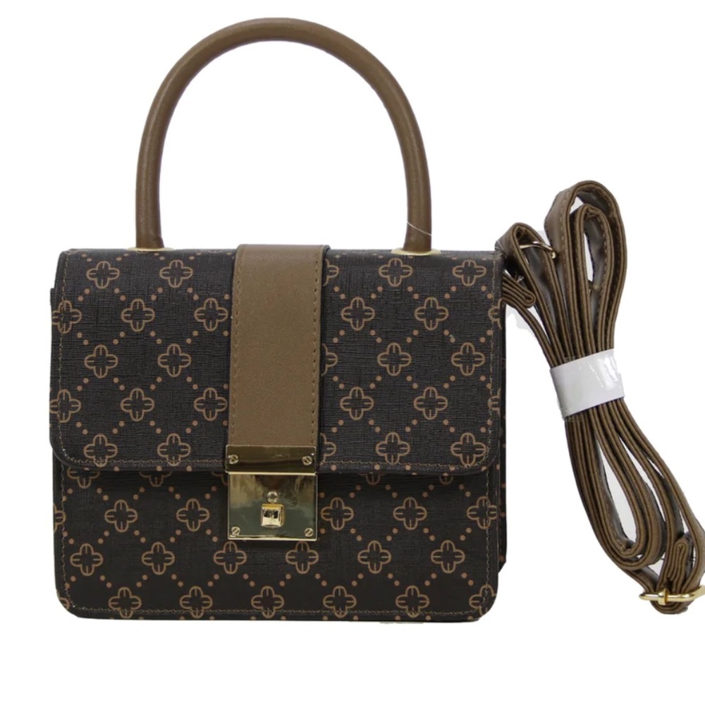NWT. Brown Crossbody-Purse - Picture 6 of 9
